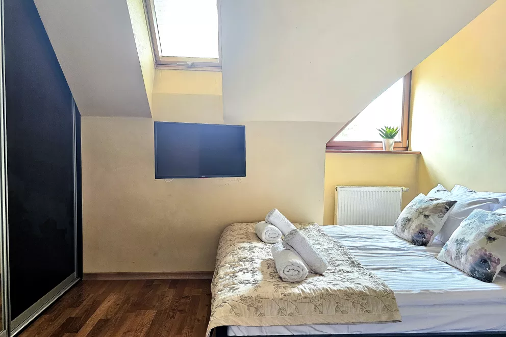 Apartament 6 osobowy, Brzozowa, Zakopane, 43m2, 6 osób, 3 łóżka
