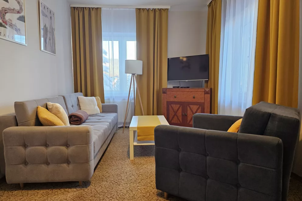 Apartament 5 osobowy, Skibówki , Zakopane, 42m2, 5 osób, 3 łóżka