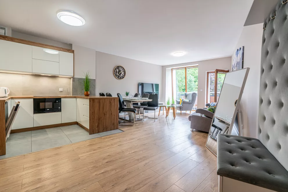 Apartament 6 osobowy, Bogdańskiego, Zakopane, 62m2, 6 osób, 3 łóżka