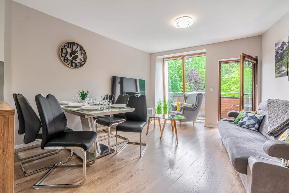 Apartament 6 osobowy, Bogdańskiego, Zakopane, 62m2, 6 osób, 3 łóżka