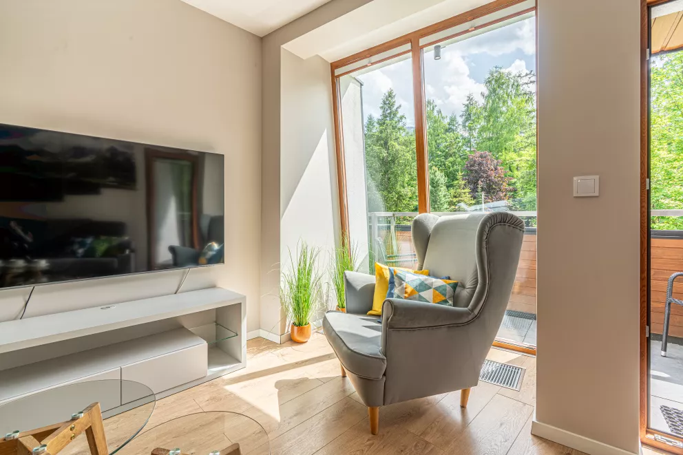 Apartament 6 osobowy, Bogdańskiego, Zakopane, 62m2, 6 osób, 3 łóżka
