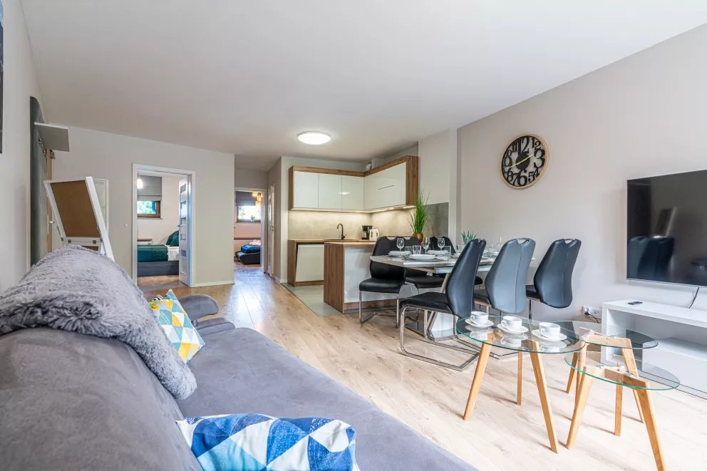 Apartament 6 osobowy, Bogdańskiego, Zakopane, 62m2, 6 osób, 3 łóżka