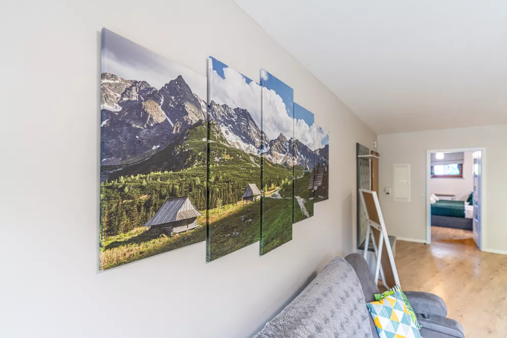 Apartament 6 osobowy, Bogdańskiego, Zakopane, 62m2, 6 osób, 3 łóżka