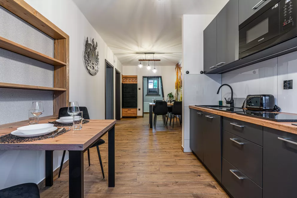 Apartament SEVEN z widokiem na Giewont - nr1 & Sauna