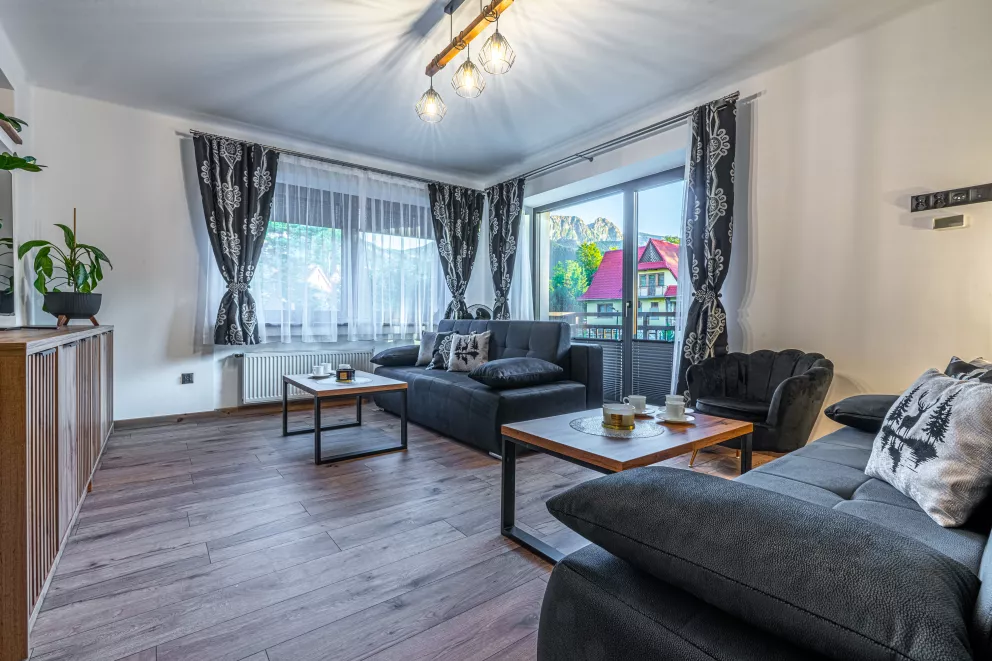 Apartament SEVEN z widokiem na Giewont - nr1 & Sauna