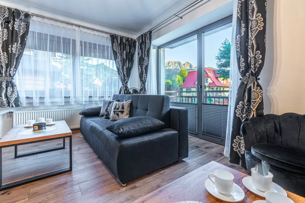 Apartament SEVEN z widokiem na Giewont - nr1 & Sauna
