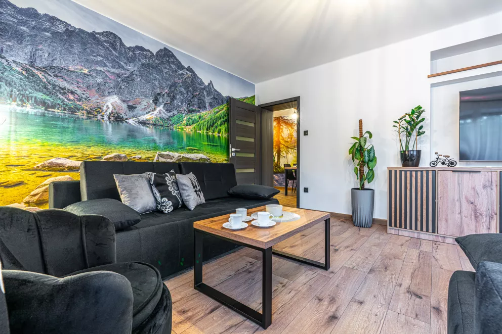 Apartament SEVEN z widokiem na Giewont - nr1 & Sauna