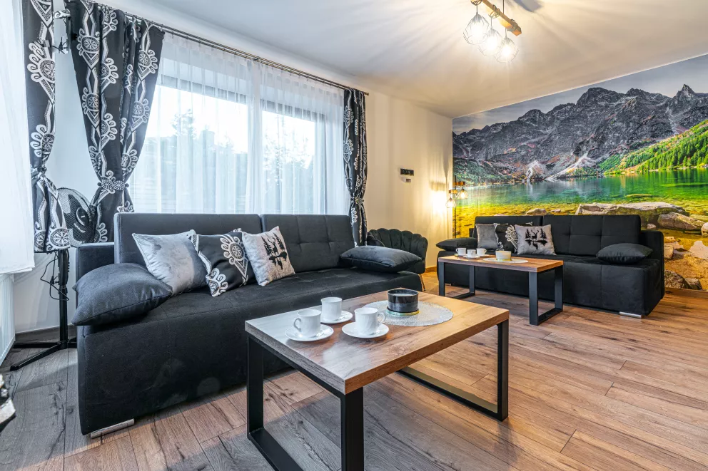 Apartament SEVEN z widokiem na Giewont - nr1 & Sauna