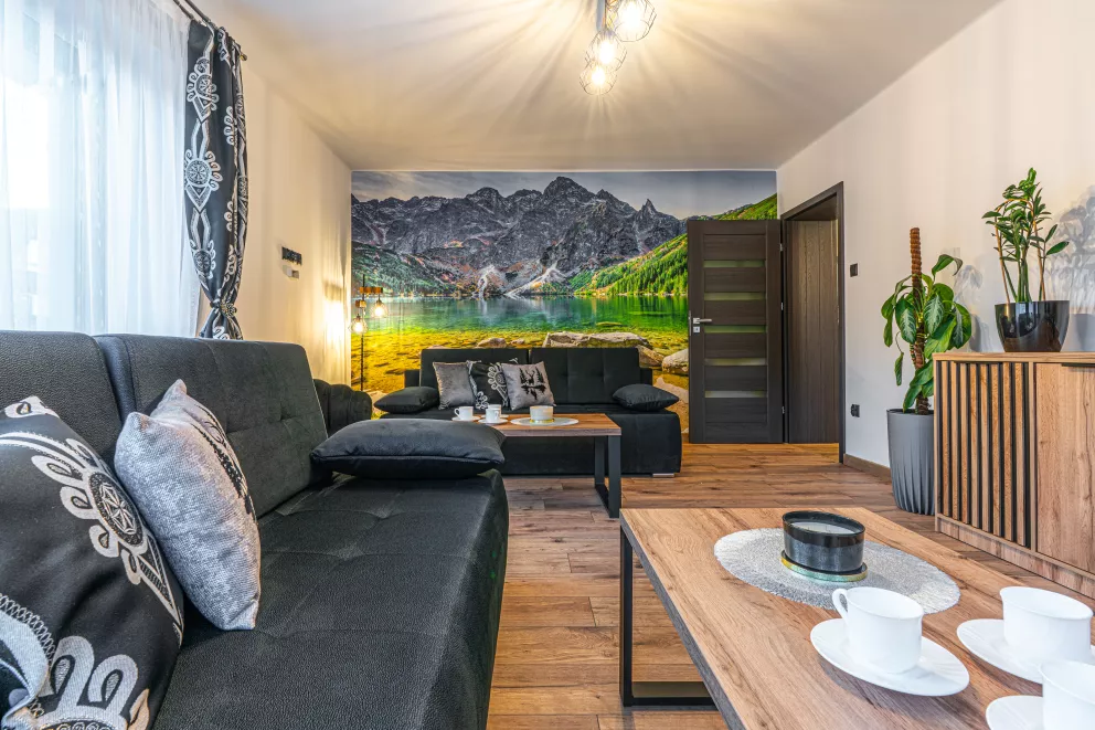 Apartament SEVEN z widokiem na Giewont - nr1 & Sauna