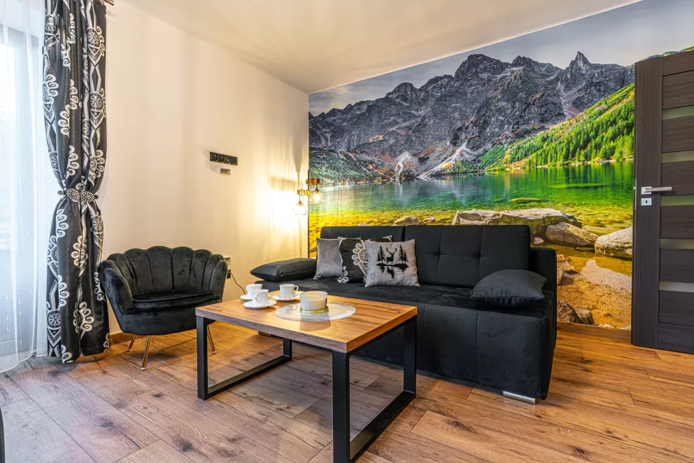 Apartament SEVEN z widokiem na Giewont - nr1 & Sauna