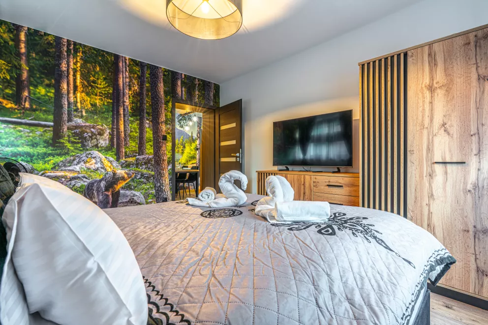Apartament SEVEN z widokiem na Giewont - nr1 & Sauna