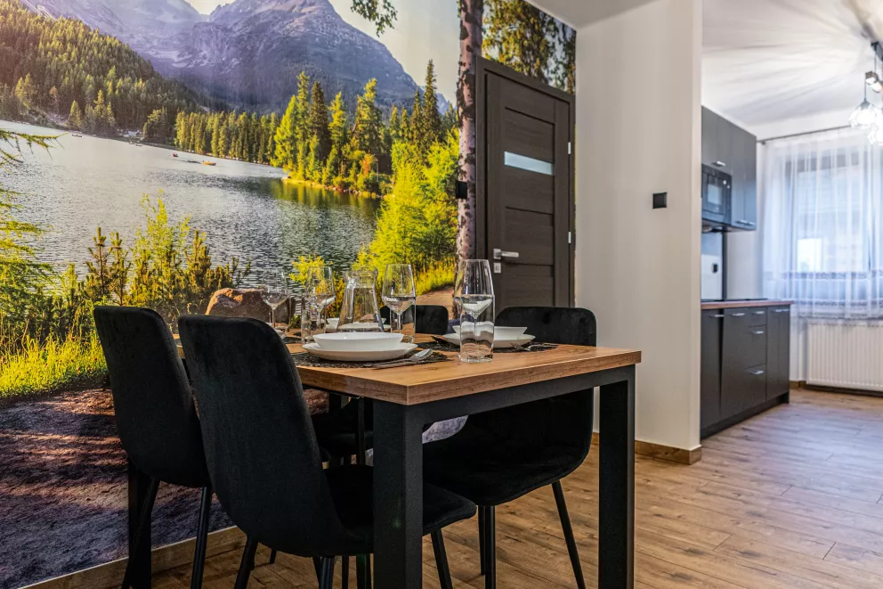 Apartament SEVEN z widokiem na Giewont - nr1 & Sauna