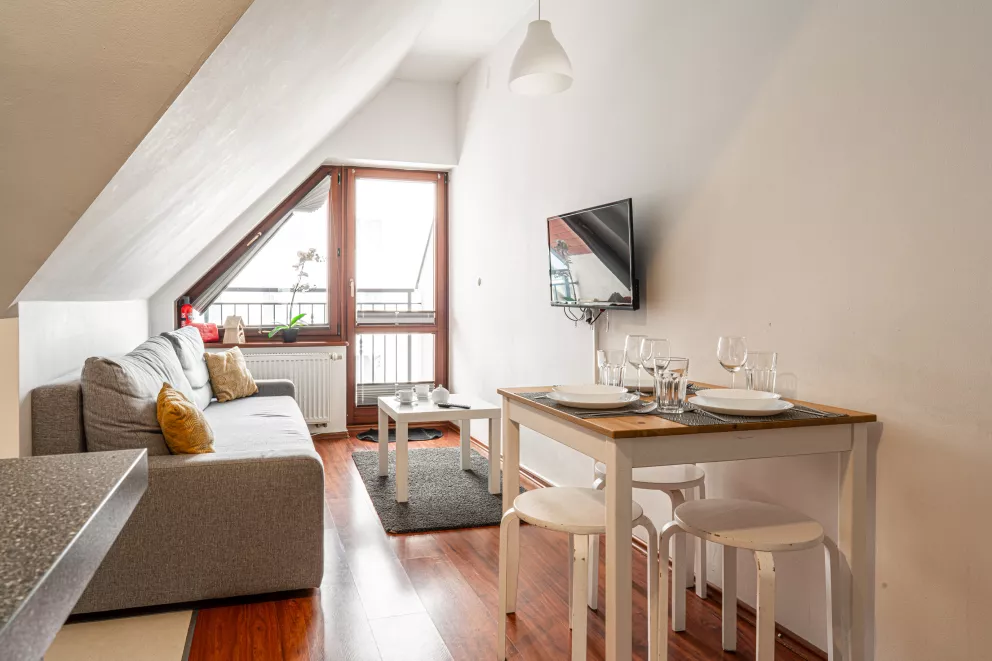 Apartament 4 osobowy, Brzozowa, Zakopane, 34m2, 4 osoby, 2 łóżka