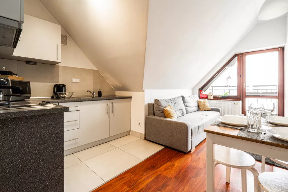 Apartament 4 osobowy, Brzozowa, Zakopane, 34m2, 4 osoby, 2 łóżka