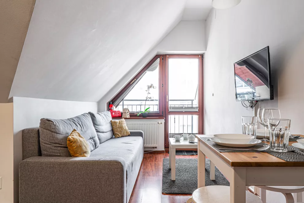 Apartament 4 osobowy, Brzozowa, Zakopane, 34m2, 4 osoby, 2 łóżka