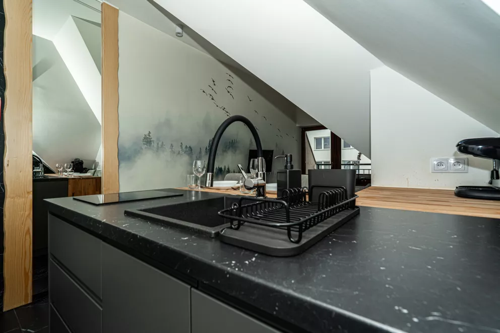 Apartament 4 osobowy Styl, Brzozowa, Zakopane, 34m2, 4 osoby, 2 łóżka