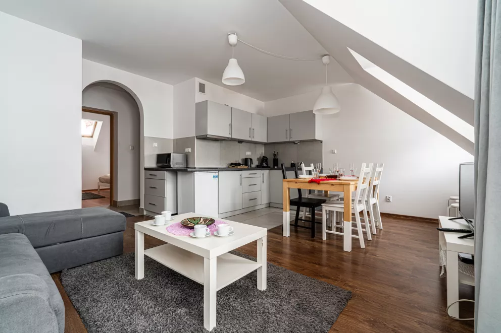 Apartament 6 osobowy, Brzozowa, Zakopane, 43m2, 6 osób, 4 łóżka