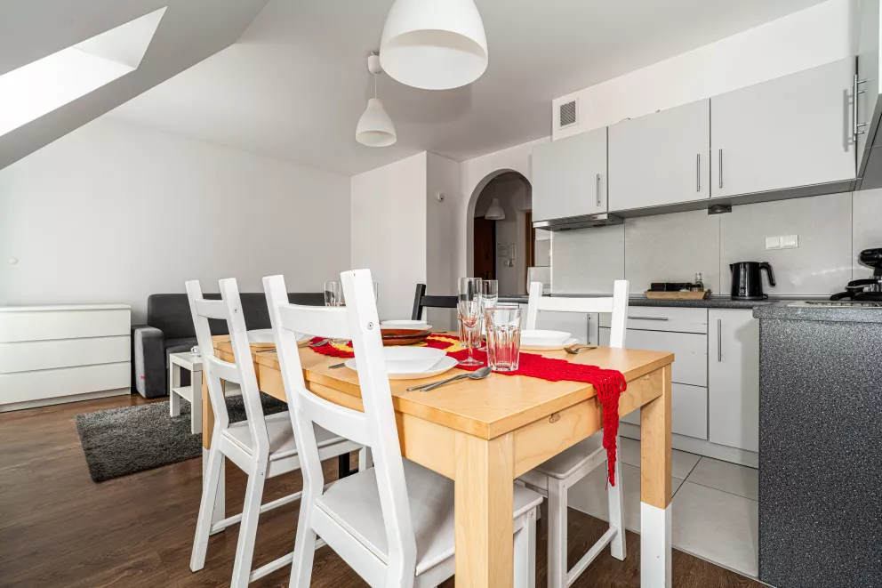 Apartament 6 osobowy, Brzozowa, Zakopane, 43m2, 6 osób, 4 łóżka