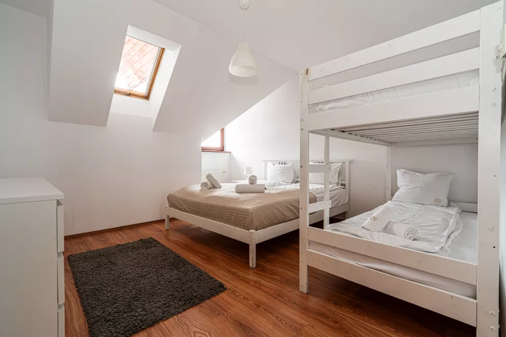 Apartament 6 osobowy, Brzozowa, Zakopane, 43m2, 6 osób, 4 łóżka