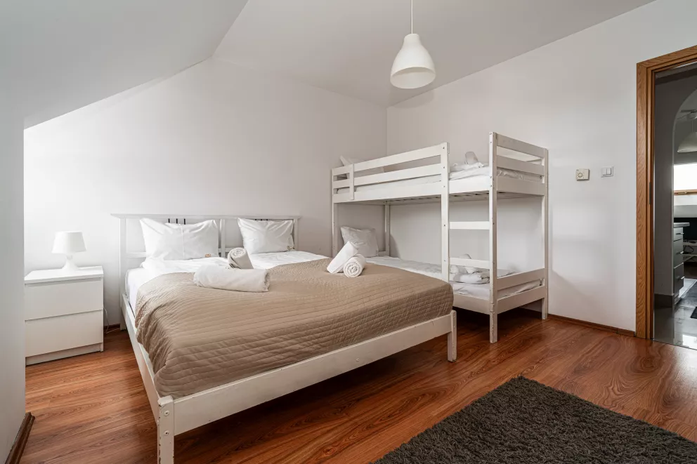 Apartament 6 osobowy, Brzozowa, Zakopane, 43m2, 6 osób, 4 łóżka