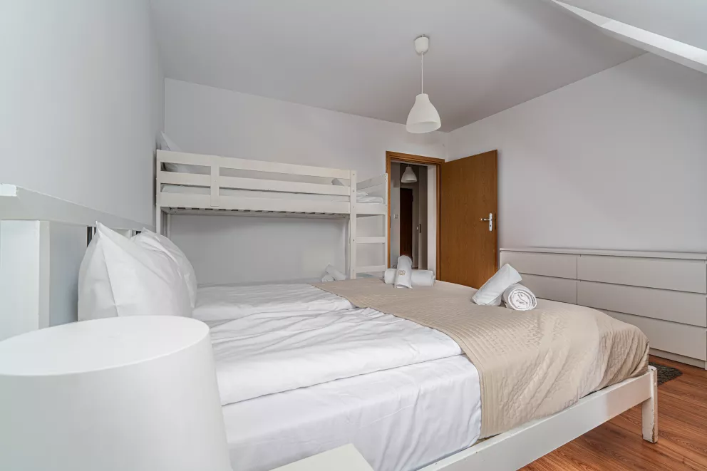 Apartament 6 osobowy, Brzozowa, Zakopane, 43m2, 6 osób, 4 łóżka