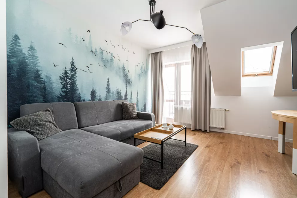 Apartament 6 osobowy, Brzozowa, Zakopane, 38m2, 6 osób, 4 łóżka