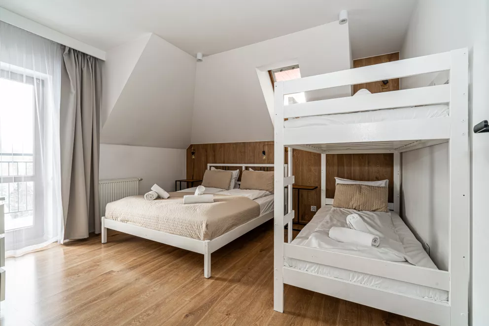 Apartament 6 osobowy, Brzozowa, Zakopane, 38m2, 6 osób, 4 łóżka