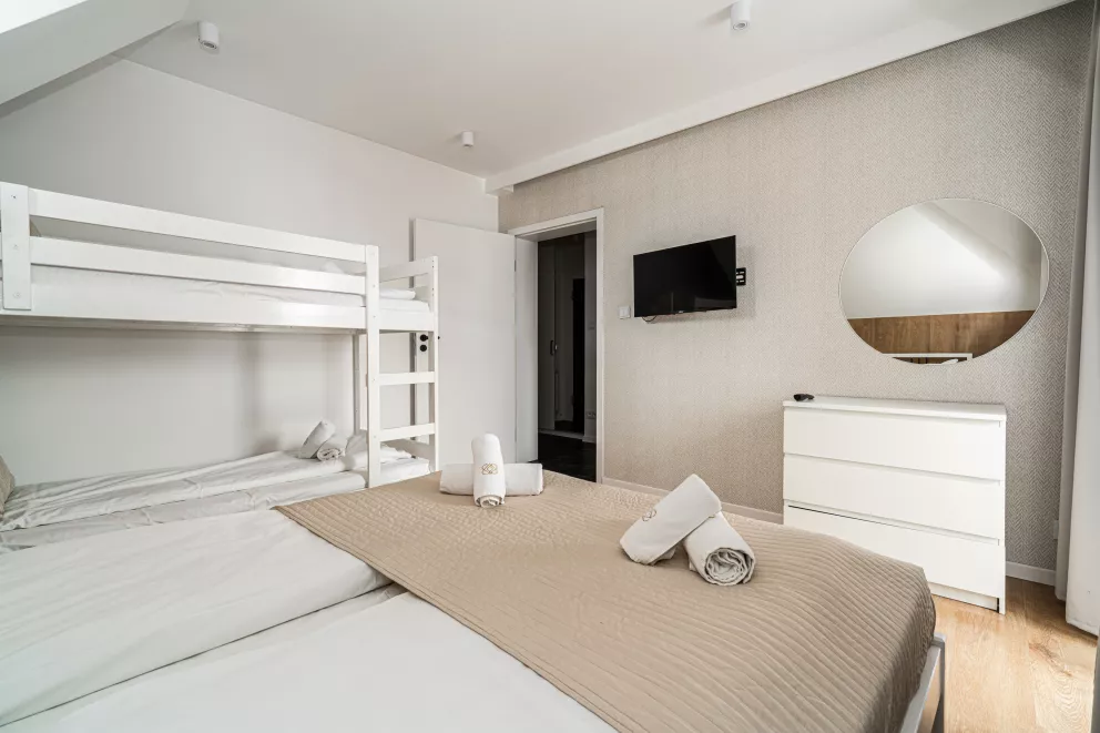 Apartament 6 osobowy, Brzozowa, Zakopane, 38m2, 6 osób, 4 łóżka