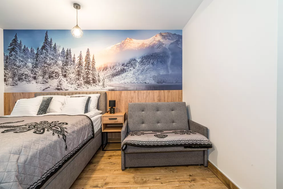 Apartament SEVEN z widokiem na Giewont - nr2 & Sauna