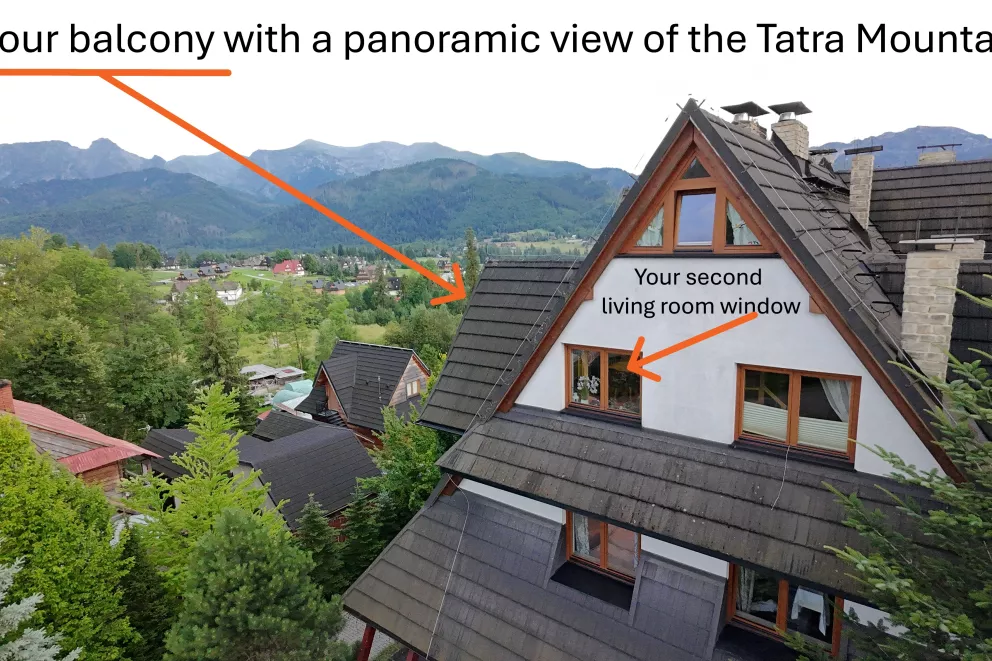 Mountain View Studio Snowbird Residence Budzówka 33 m 11 Kościelisko